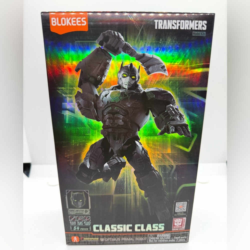 Transformers Optimus Primal Robot Classic Class Blokees Model Kit (New Sealed)